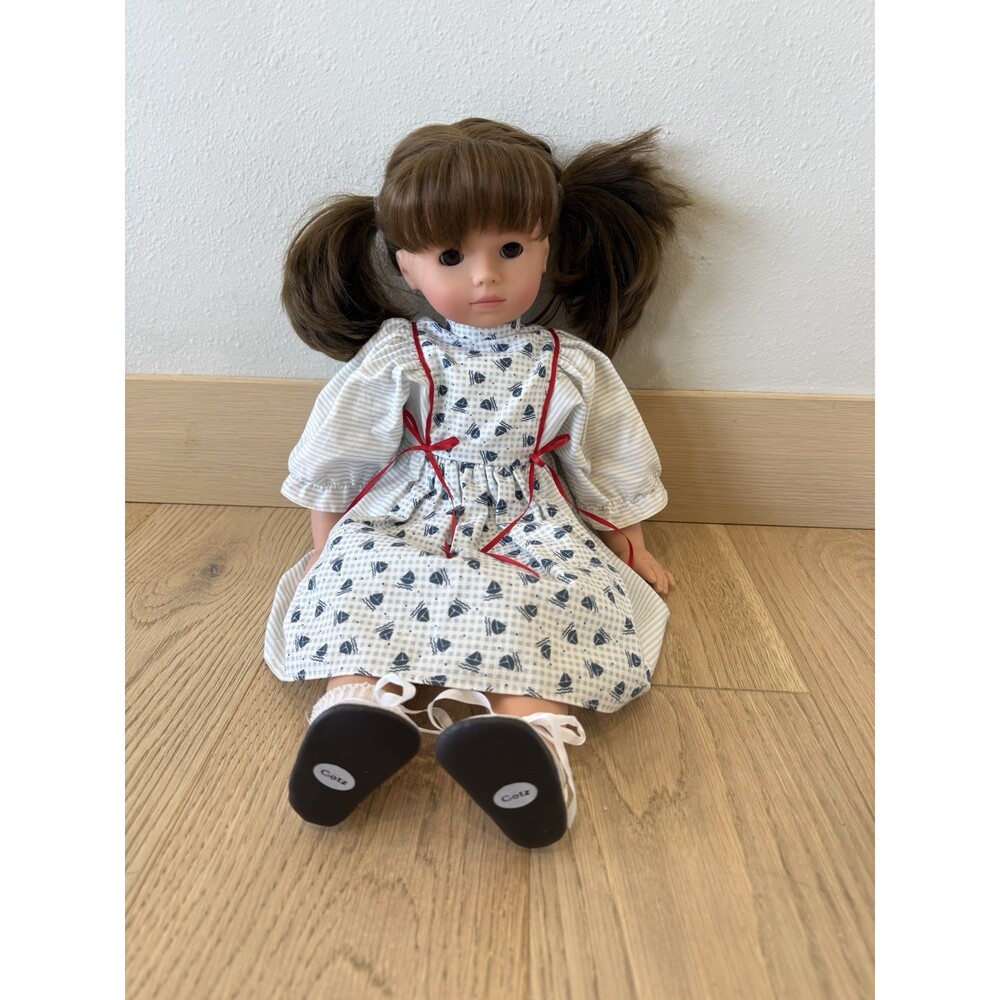 Gotz happy kidz Girl Doll Little Sister 305/16 305 16 Dress Bloomers Shoes Brown